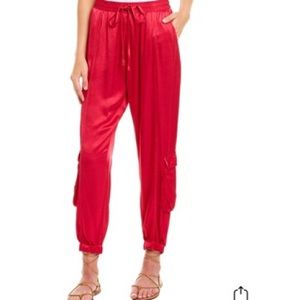 NWT Johnny Was “Ray” Satin Pull on Pant, size L